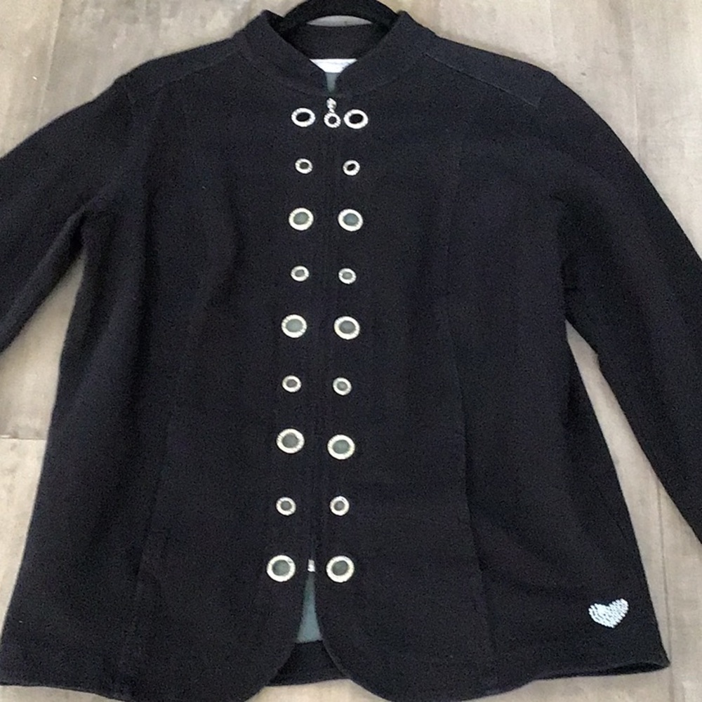 Black Jacket with grommets